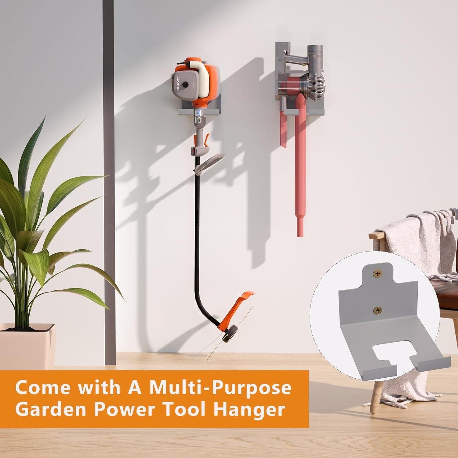 Organizador de Herramientas Eléctricas Jolensoy Gris Montado en Pared