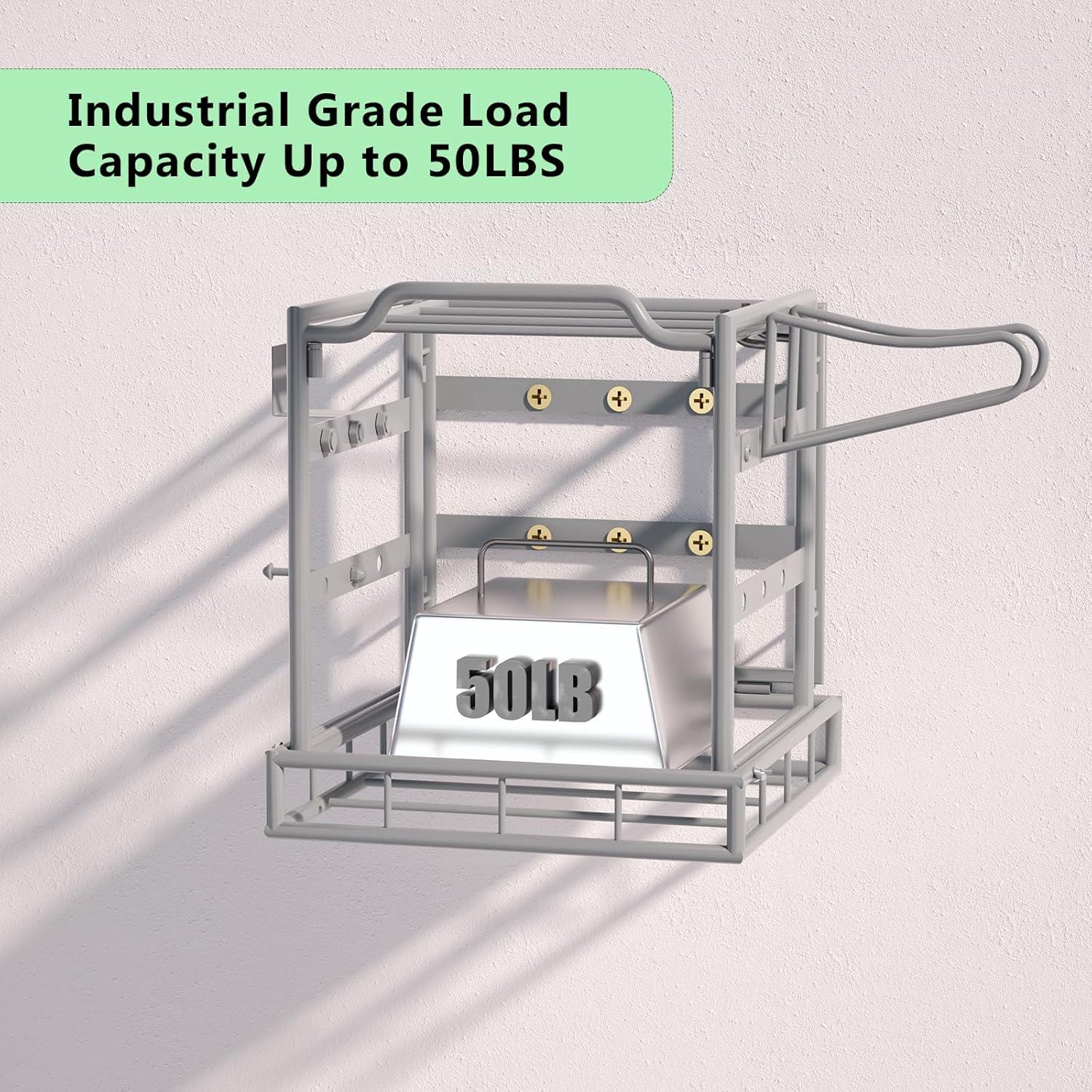 Organizador de Herramientas Eléctricas Jolensoy Gris Montado en Pared