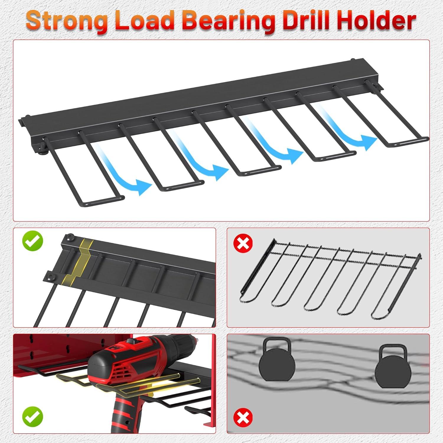 Organizador de Herramientas de Pared CFMASTER con Estación de Carga