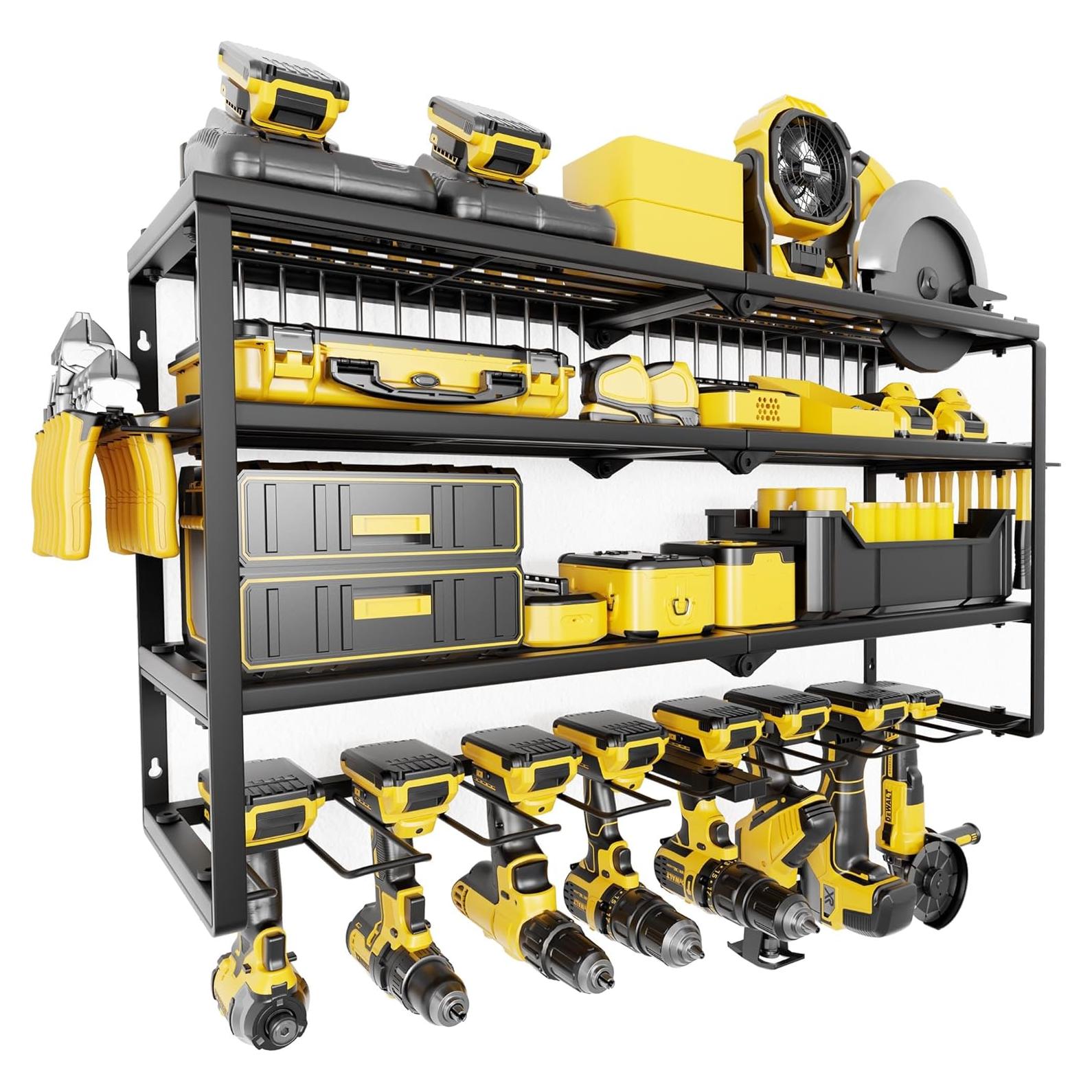 Organizador de Herramientas de Poder Spampur 4 Estantes 190kg