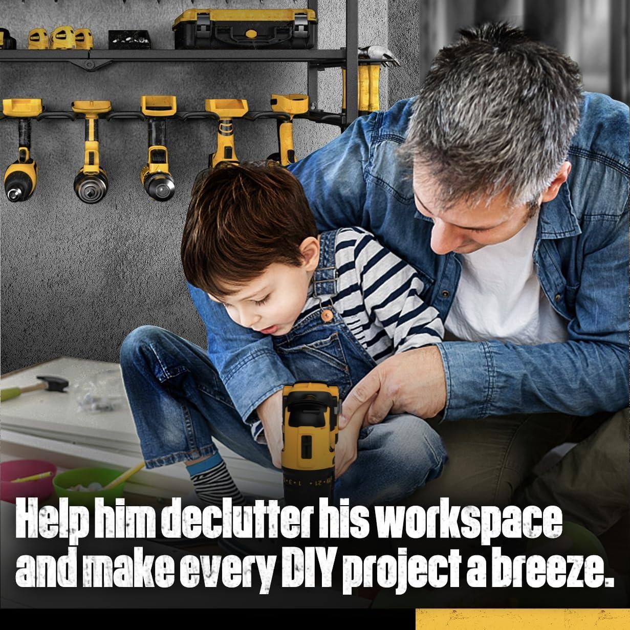 Organizador de Herramientas de Poder Spampur 4 Estantes 190kg