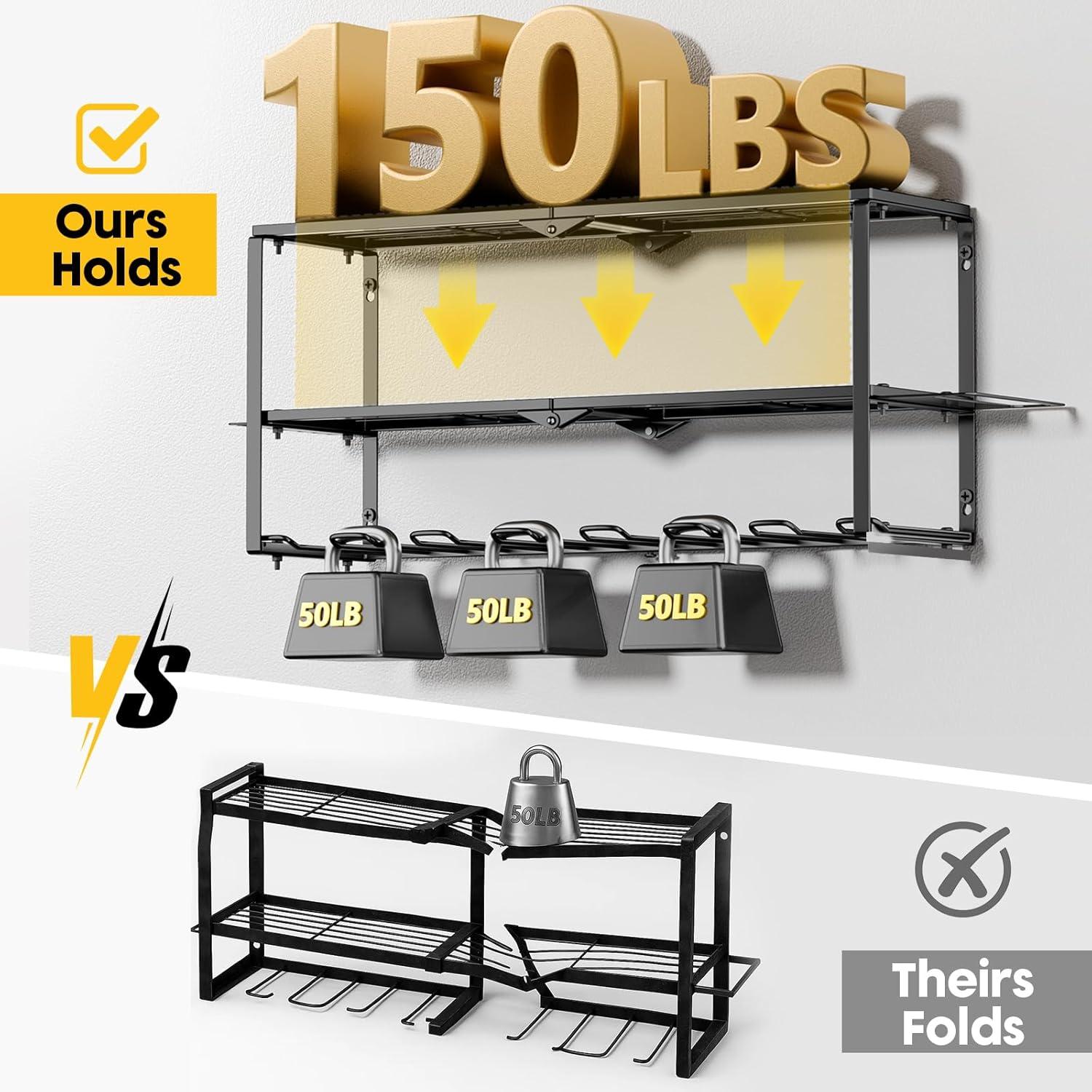 Organizador de Herramientas de Pared CAYRCOII 3 Capas 68kg