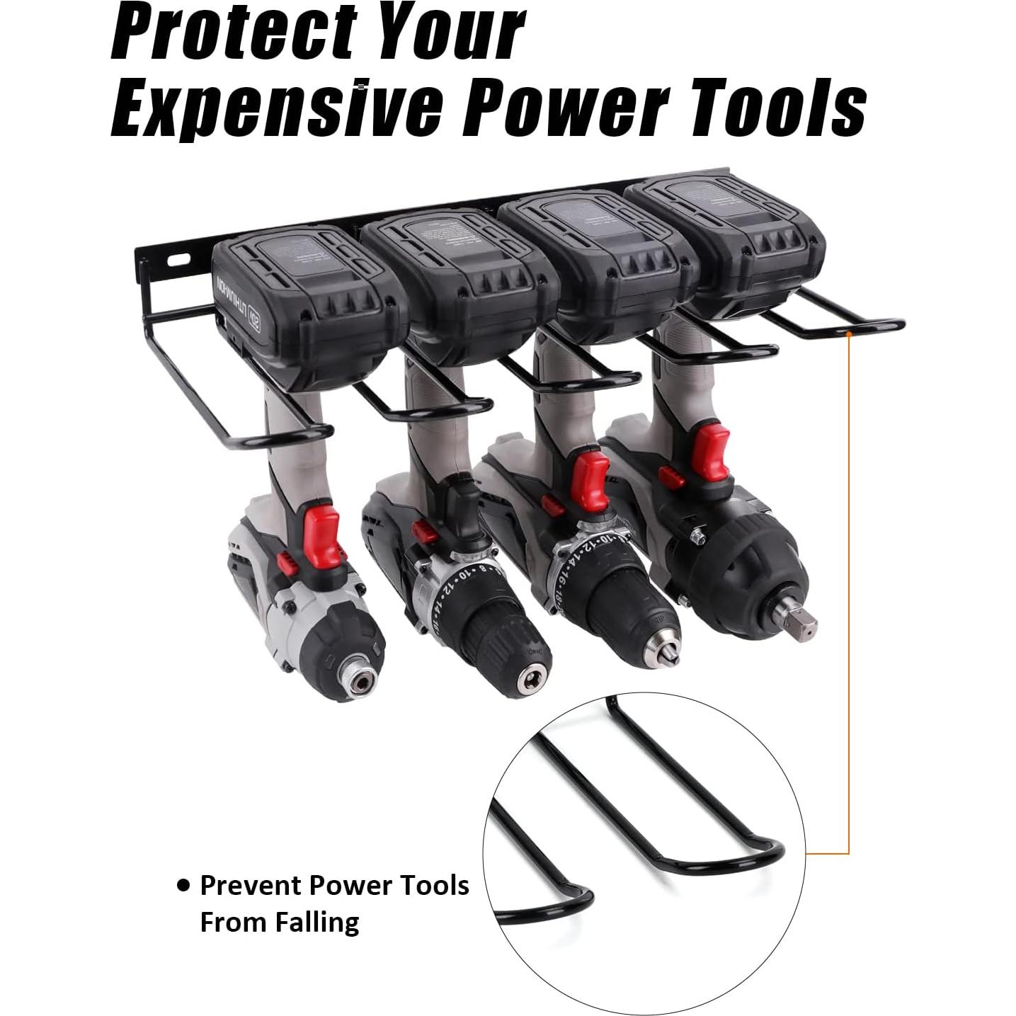 Organizador de Herramientas Eléctricas WellMall - Montaje en Pared, Alta Resistencia