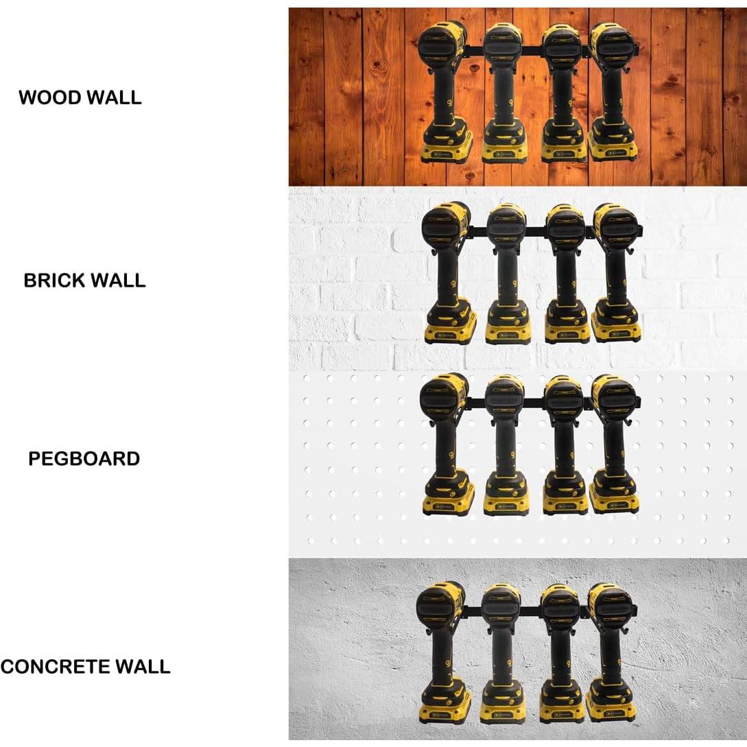 Soporte para Herramientas KINOMI Rack Metálico Montaje Pared