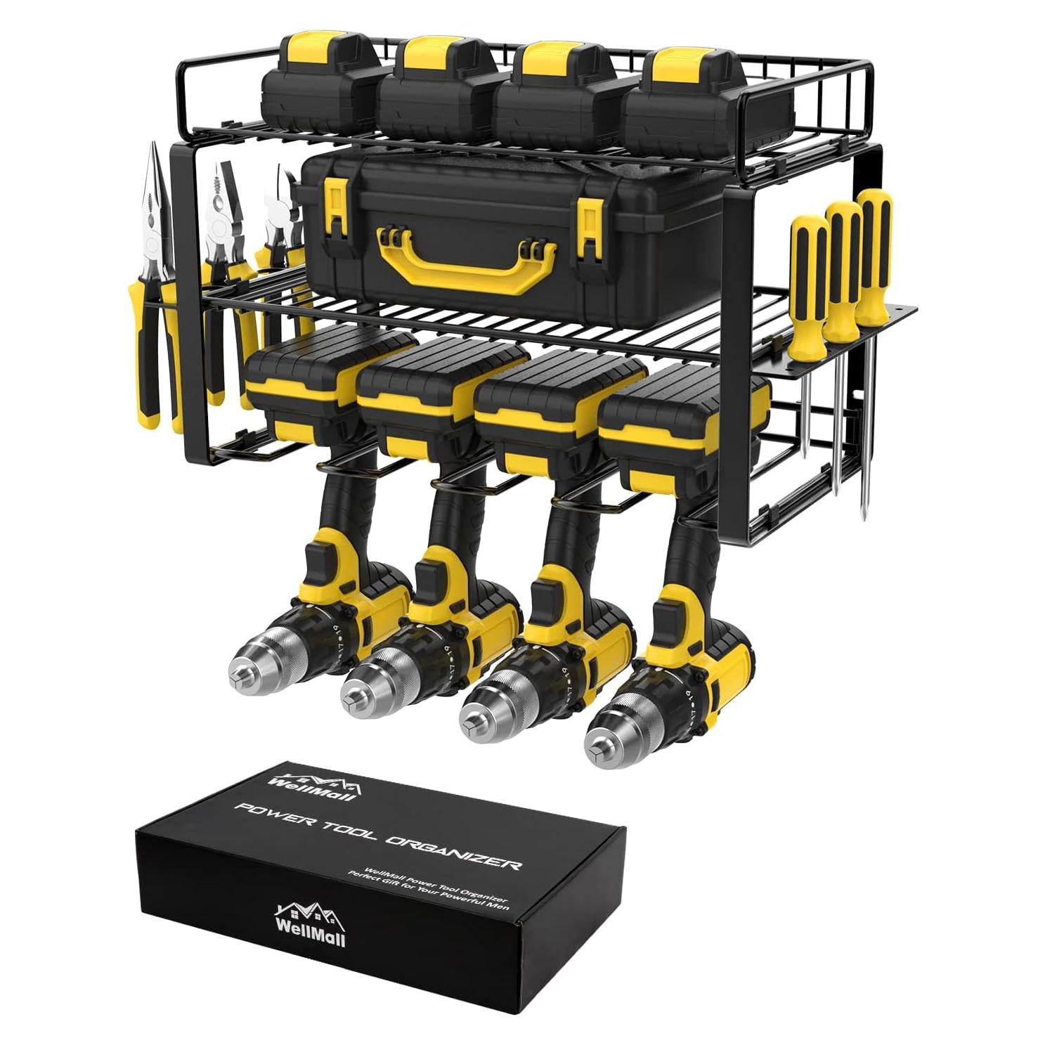 Soporte Organizador de Herramientas Eléctricas WellMall 3 Capas