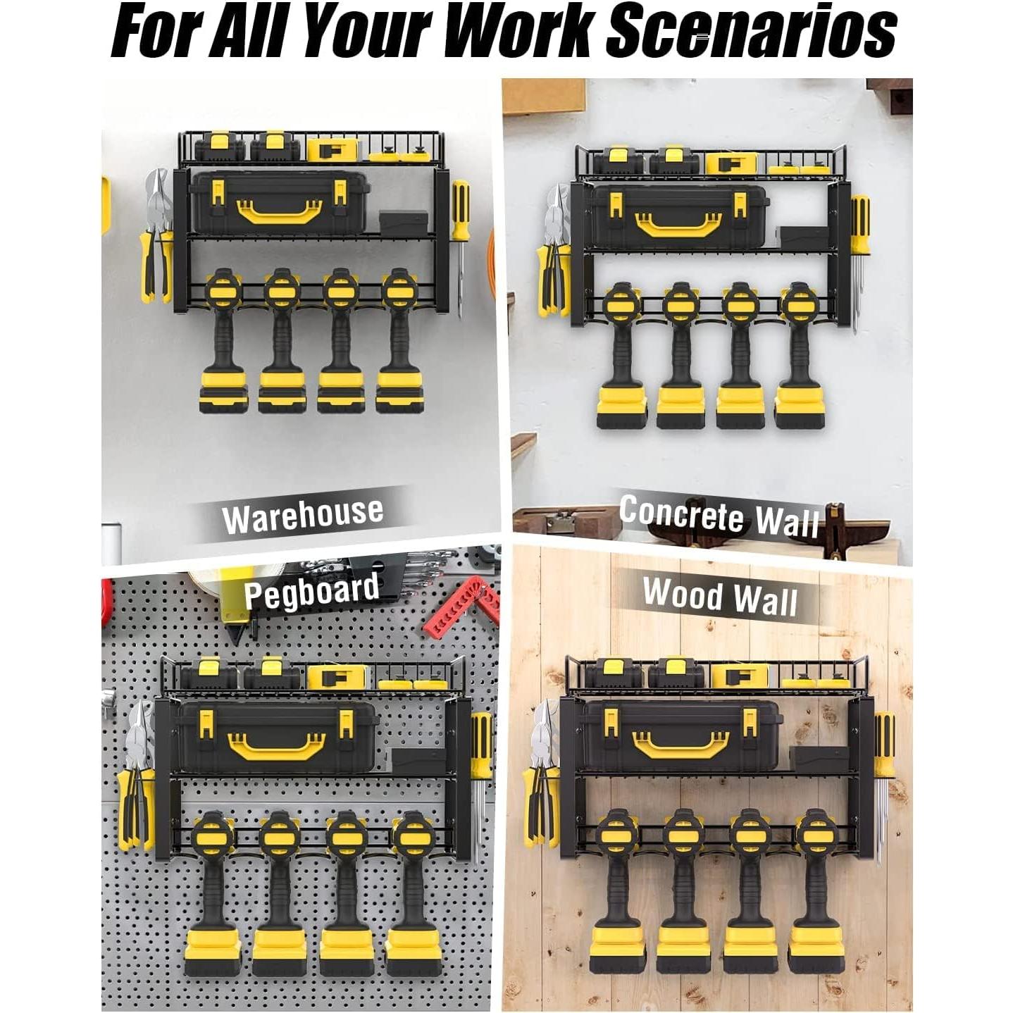 Soporte Organizador de Herramientas Eléctricas WellMall 3 Capas