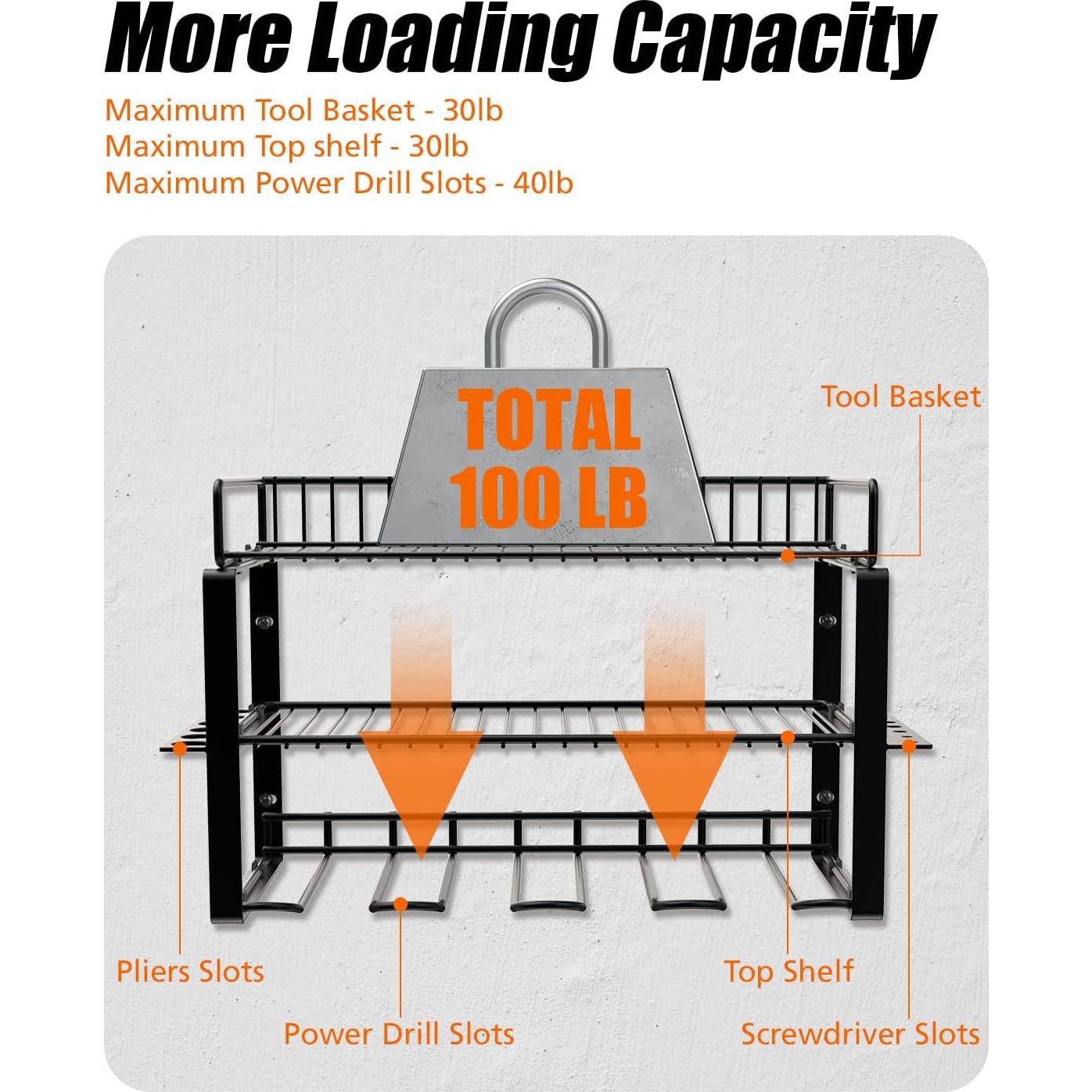Soporte Organizador de Herramientas Eléctricas WellMall 3 Capas