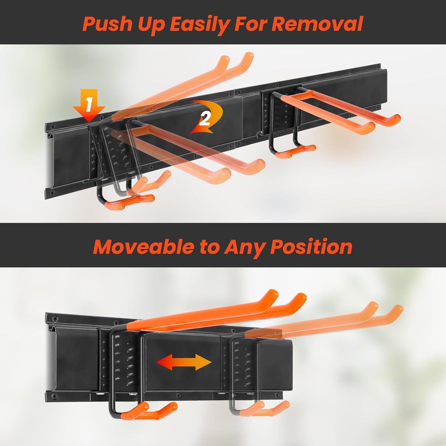 Organizador de Herramientas de Pared ELECROW 121.9 cm 6 Ganchos