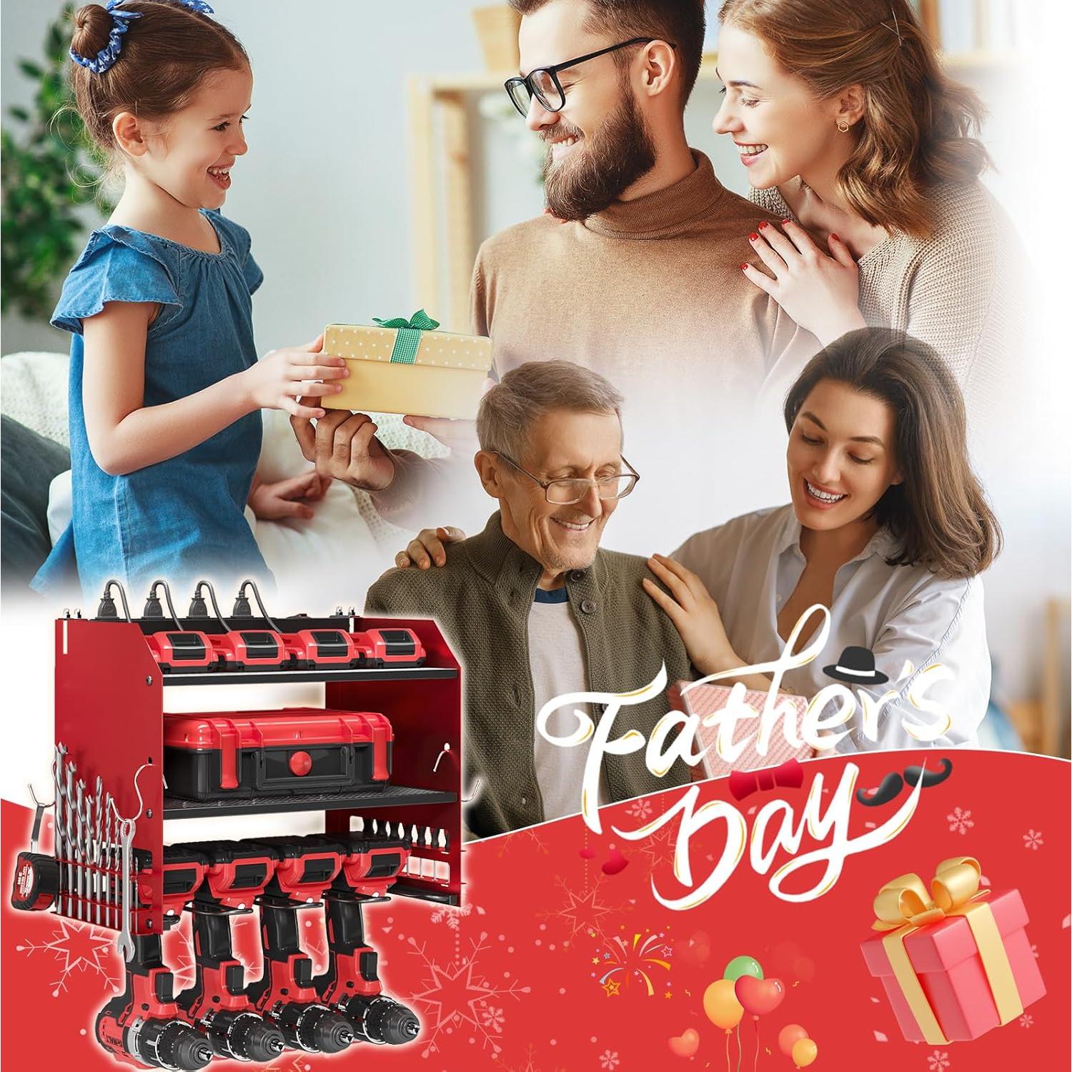 Organizador de Herramientas TLGREEN Montaje en Pared con Carga