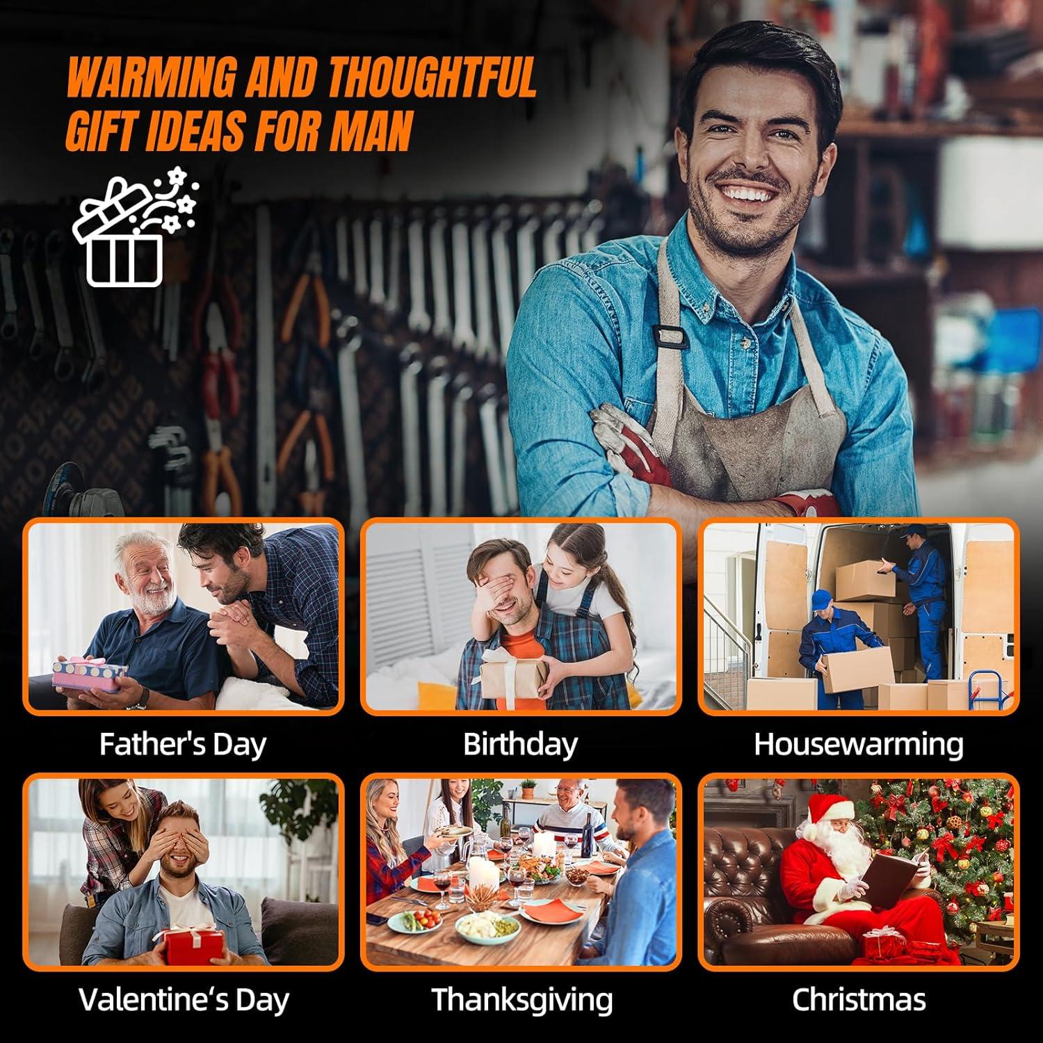 Organizador de Herramientas de Pared Vorlestour 3 Niveles con Estación de Carga