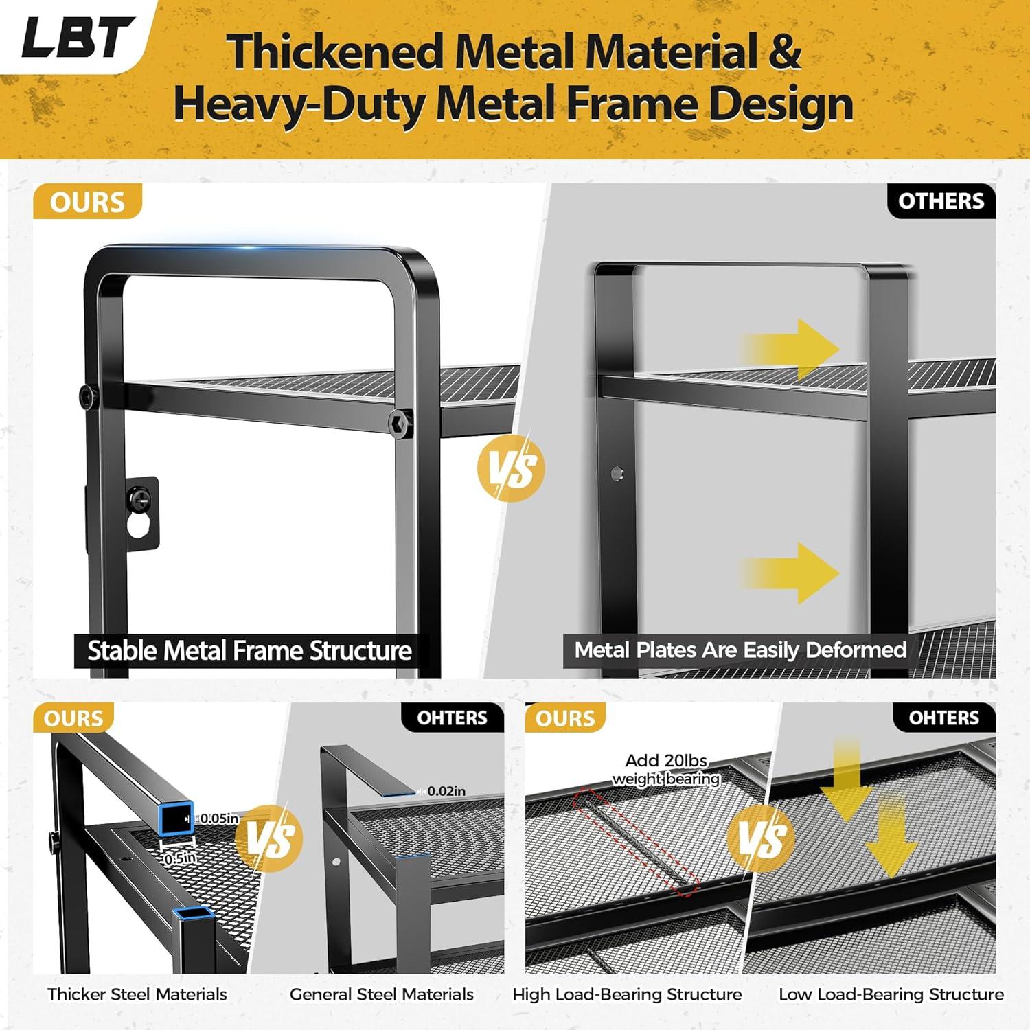 Organizador de Herramientas LBT Montaje en Pared 7 Soportes