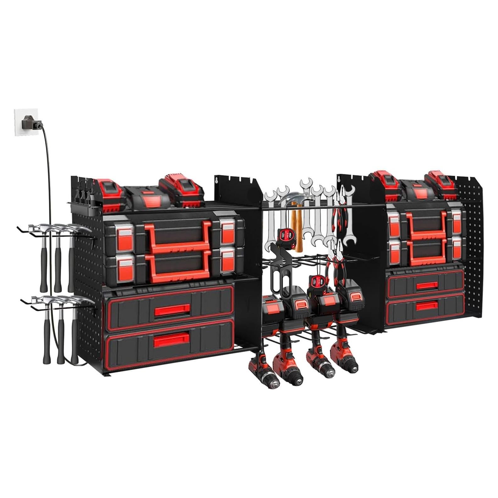 Organizador de Herramientas Miosugo 3 Niveles con Estación de Carga