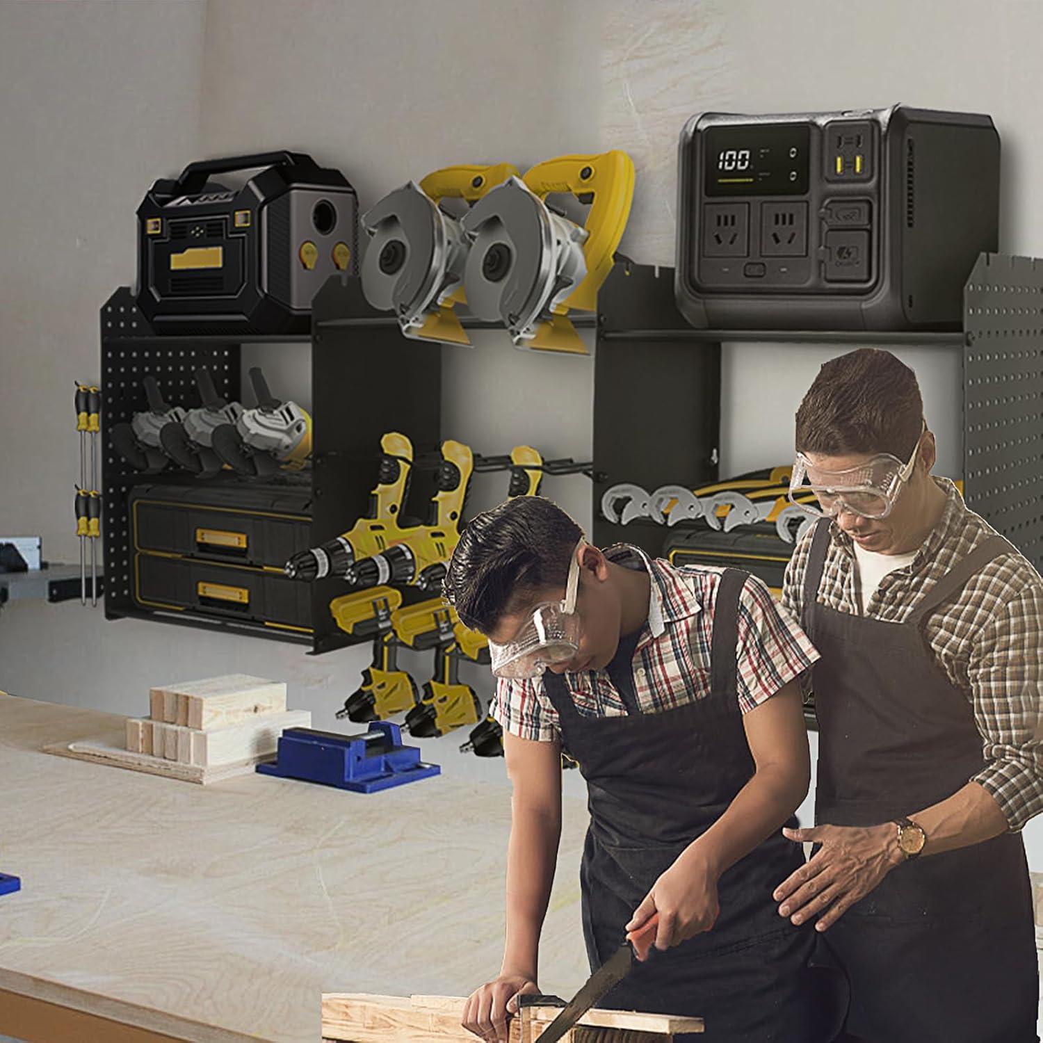 Organizador de Herramientas Miosugo 3 Niveles con Estación de Carga