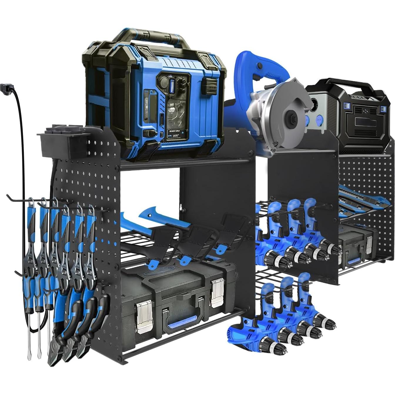 Organizador de Herramientas Miosugo 3 Niveles con Estación de Carga