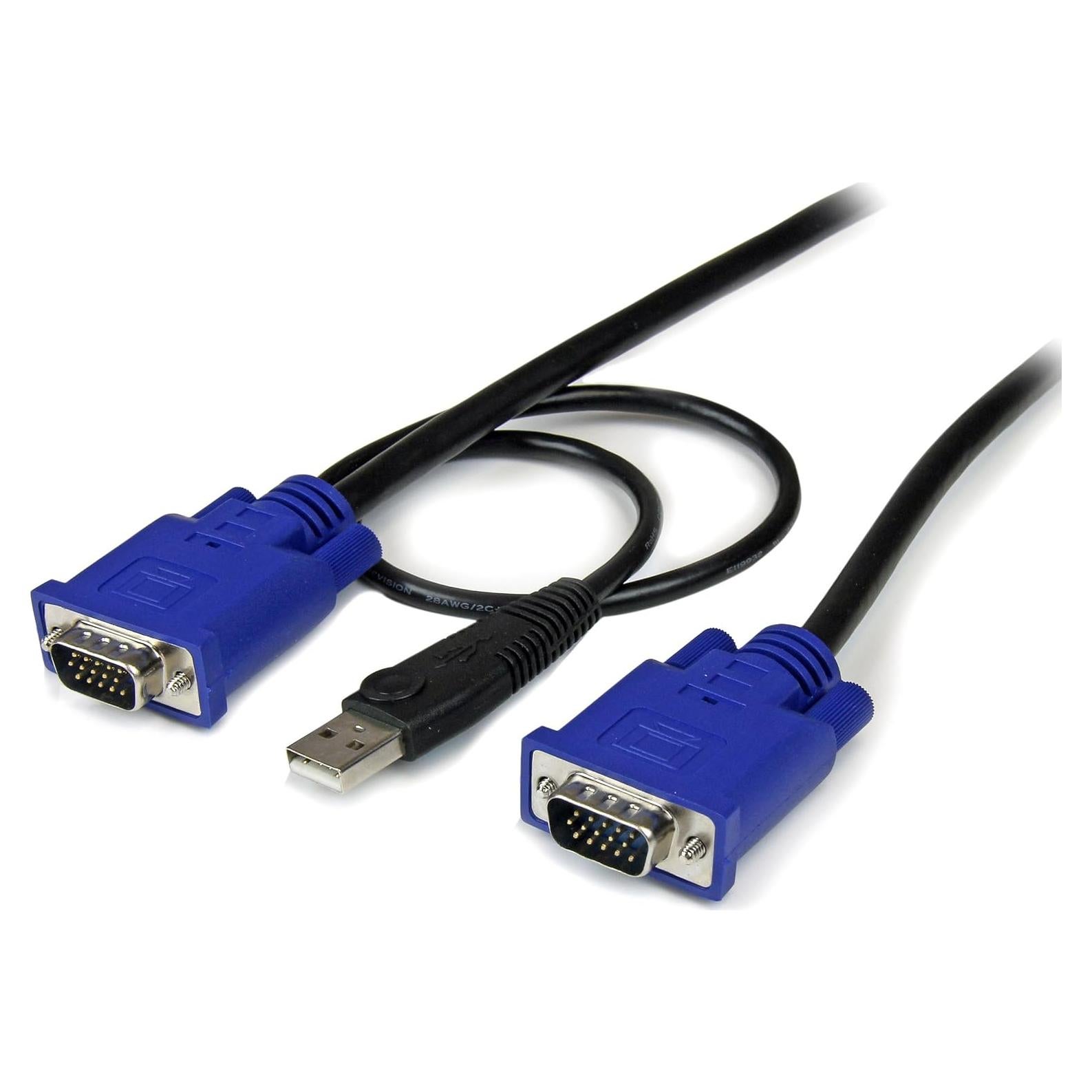 Cable KVM 2-en-1 StarTech.com USB VGA 3 m - SVECONUS10