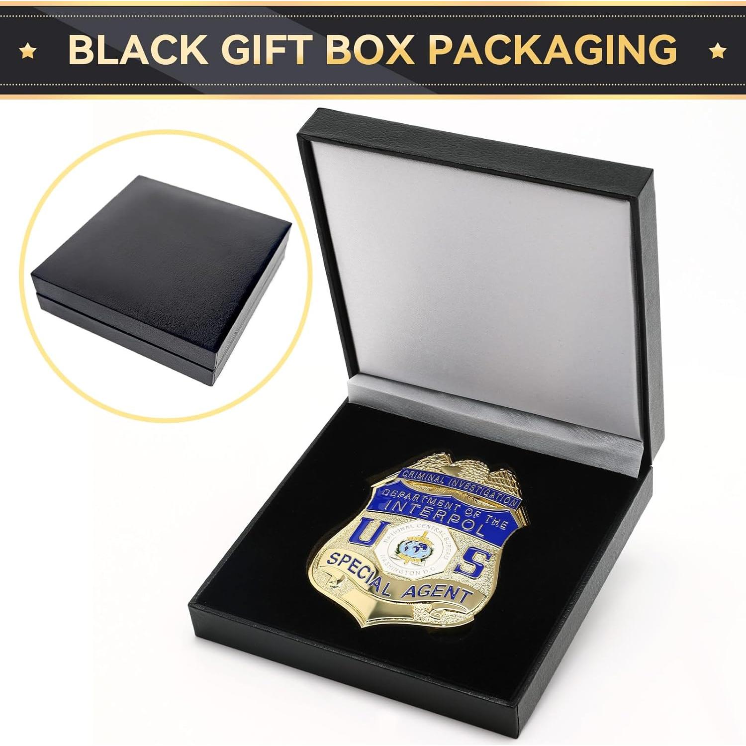 Insignia de Policía Jefuzh para Disfraces y Cosplay