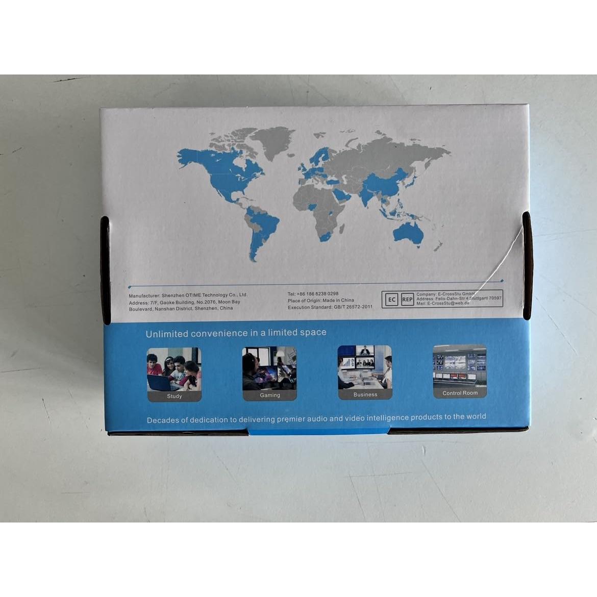 8K HDMI 2.1 KVM Switch 4 Computers 4 Port USB 3.0 8K@60Hz/4K@144Hz 4 In 1 Out Keyboard Mouse KVM Switches EDID Emulator for 4 PCs Share 1 Monitor and 4 USB Devices, with 4 USB 3.0 Cable & Wired Remote