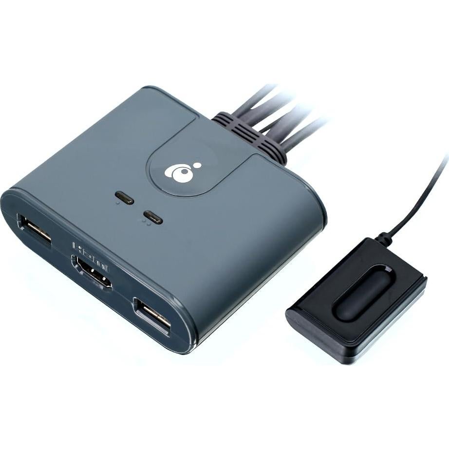 Interruptor KVM HDMI IOGEAR GCS32HU 2 Puertos USB 1080p