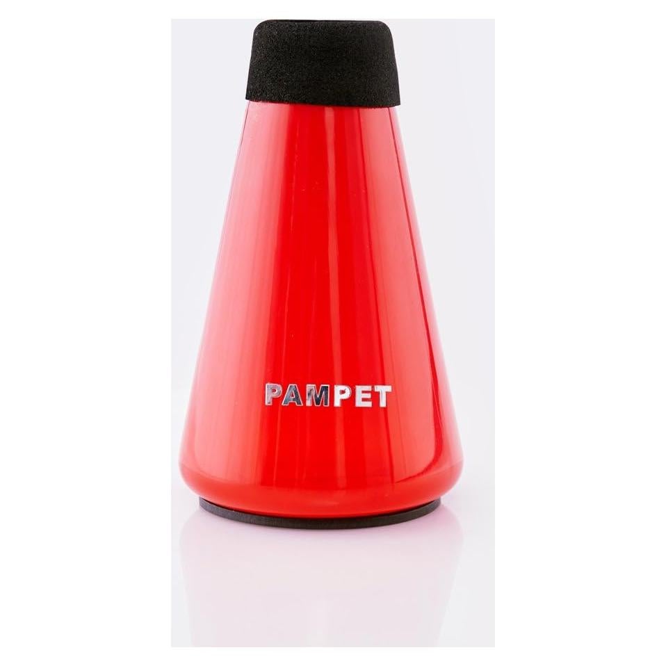 Silenciador de Trompeta PAMPET Rojo Práctico y Ligero