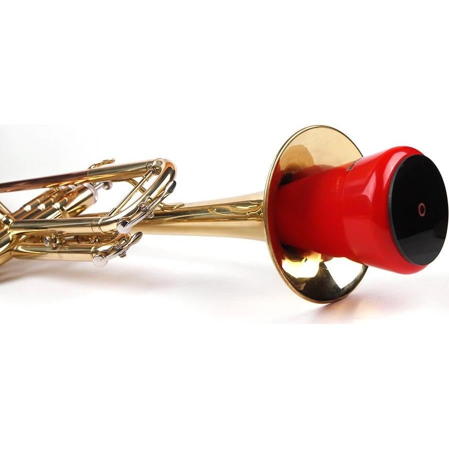 Silenciador de Trompeta PAMPET Rojo Práctico y Ligero