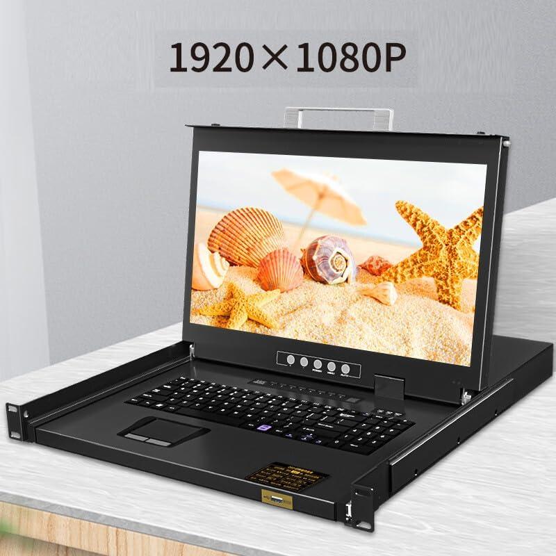 Interruptor KVM 19" Shenzhen CL-8508 18.5" LCD HDMI VGA 8 Puertos