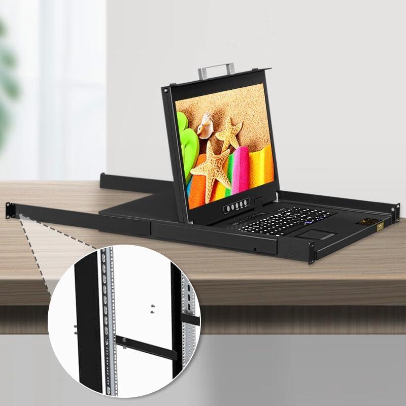 Interruptor KVM 19" Shenzhen CL-8508 18.5" LCD HDMI VGA 8 Puertos