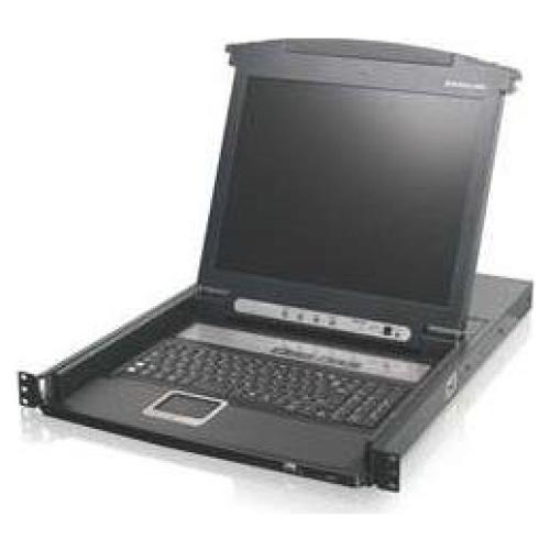 KVM IOGEAR GCL1808 8 Puertos 17" LCD VGA USB PS/2