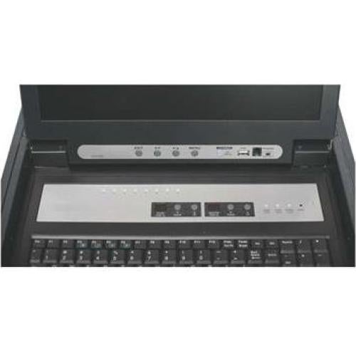 KVM IOGEAR GCL1808 8 Puertos 17" LCD VGA USB PS/2