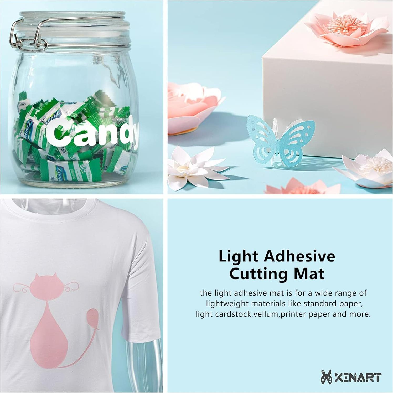 Alfombrillas de corte Xinart 12x12 cm para Cricut Maker 3 y Explore 3