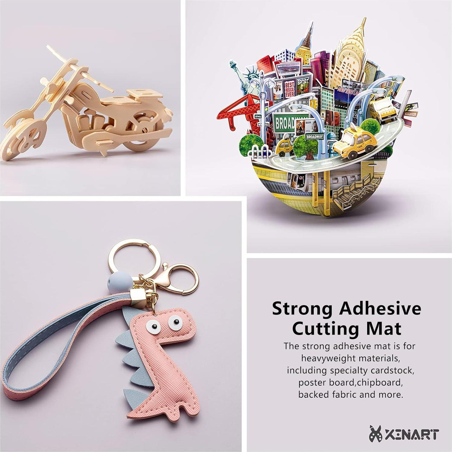 Alfombrillas de corte Xinart 12x12 cm para Cricut Maker 3 y Explore 3