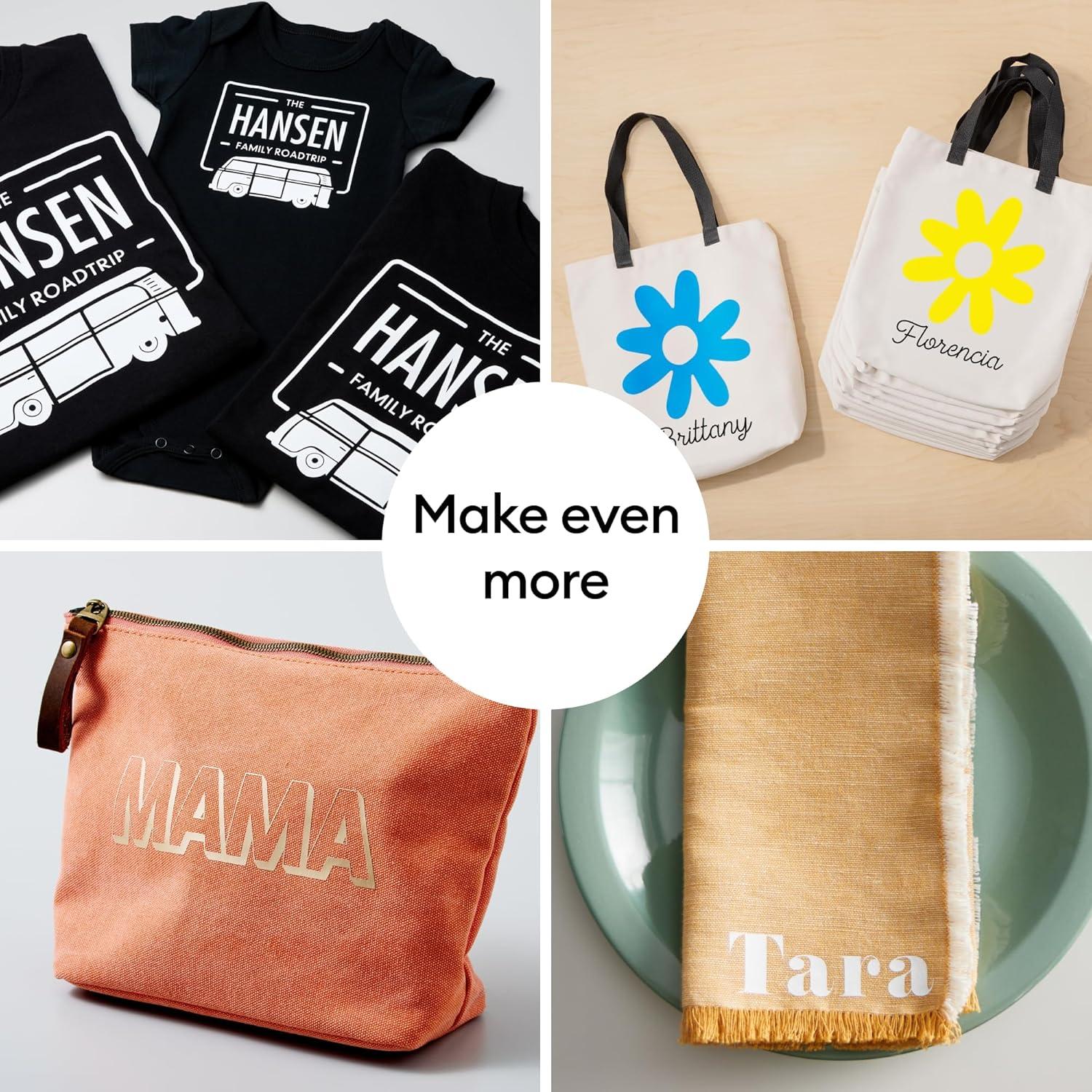 Vinilo de Transferencia de Calor Cricut Valor Plancha 10 Rollos 30.5x0.91m