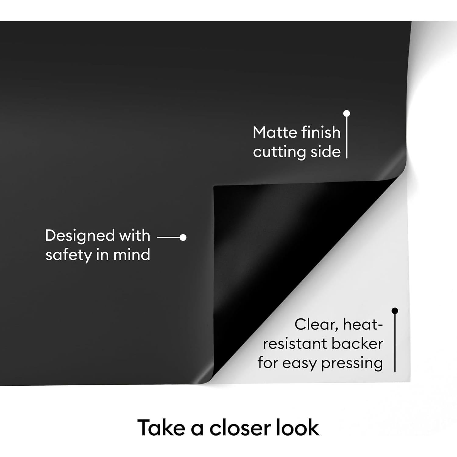 Vinilo de Transferencia de Calor Cricut Valor Plancha 10 Rollos 30.5x0.91m