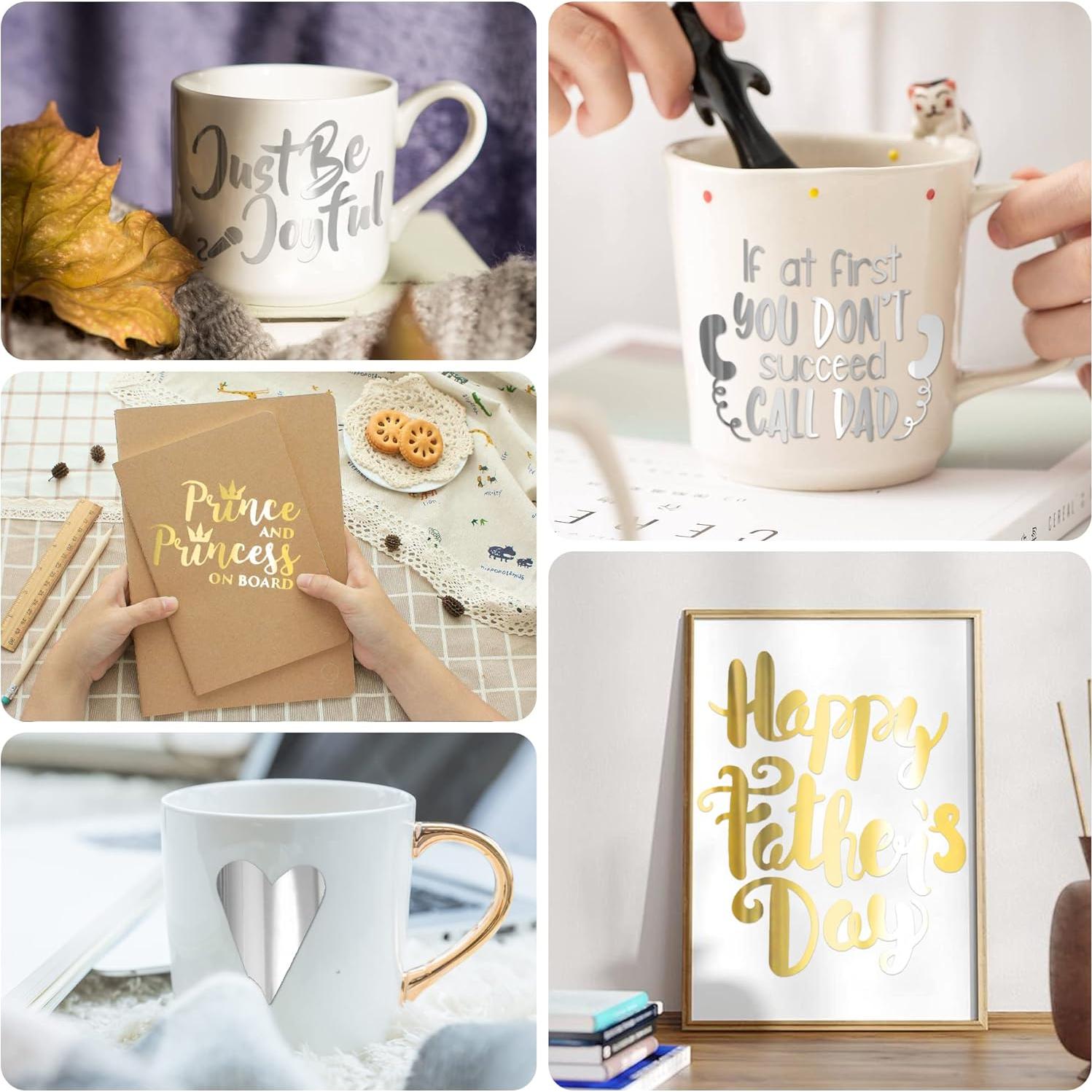 Vinilo Adhesivo Metálico Prime Vinyl Dorado Cromado 3.05 m