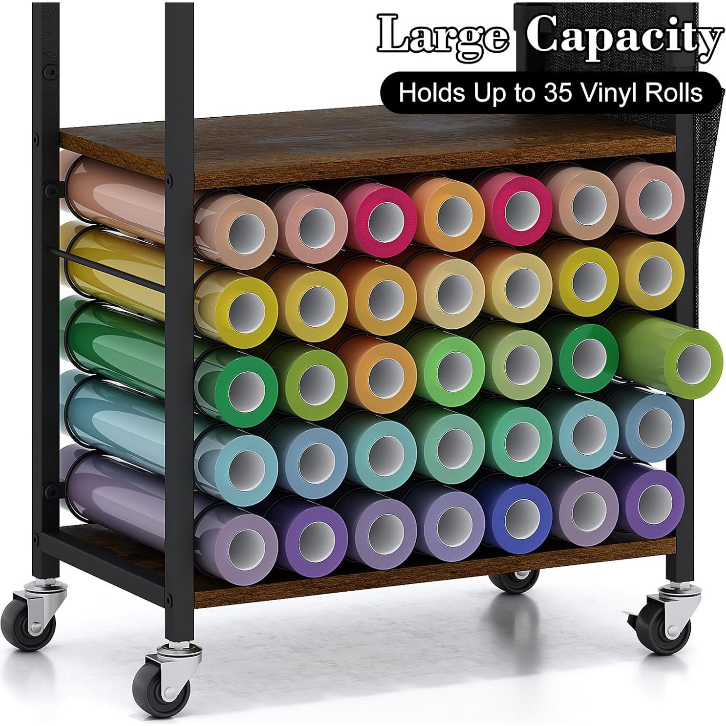 Carro Organizador de Manualidades Lyuwanxian con Ruedas 60x27x75cm