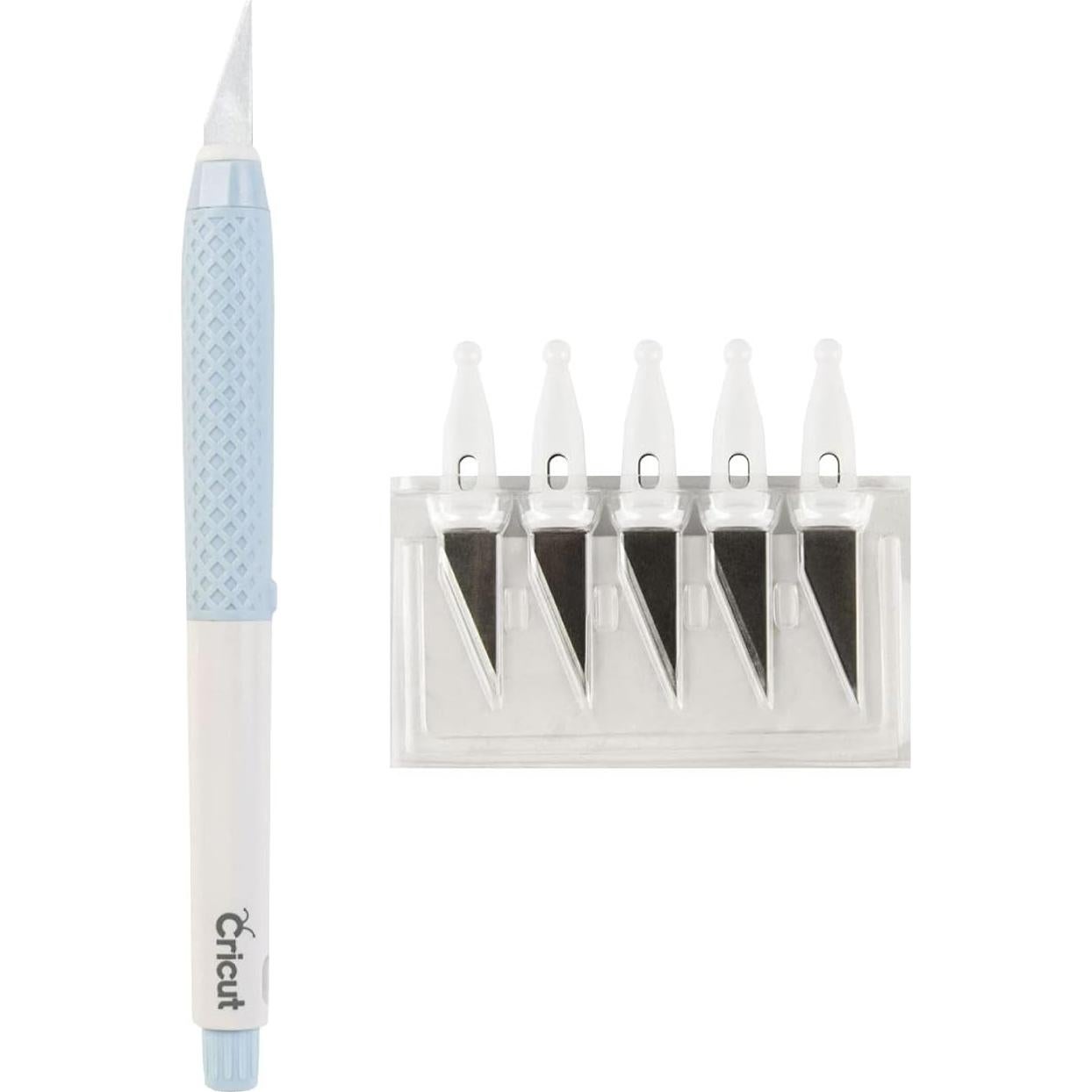 Cuchillo de Precisión Cricut TrueControl con 5 Cuchillas Repuesto