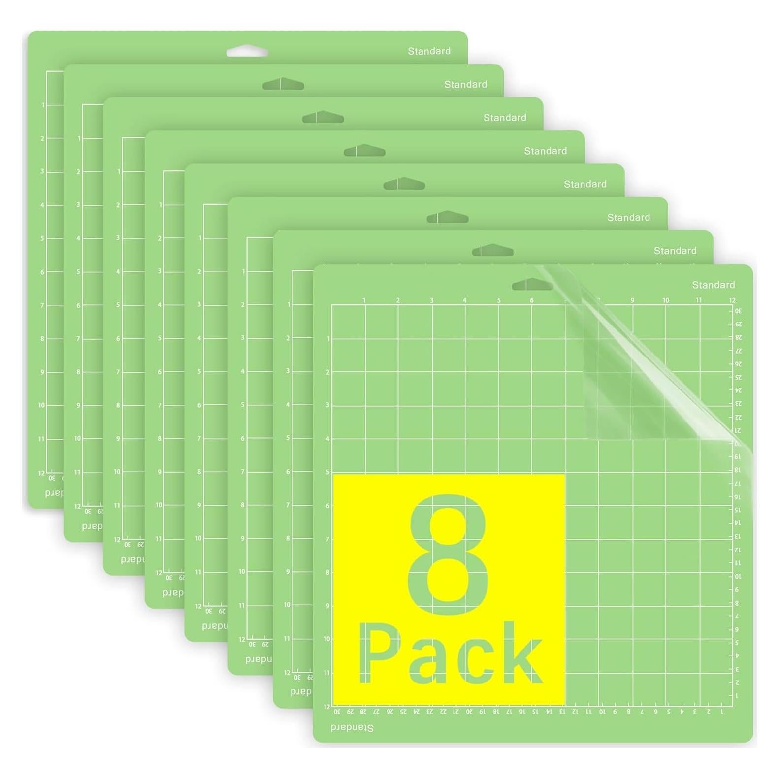 Alfombrilla de Corte Gwybkq 12x12" Verde Estándar para Cricut