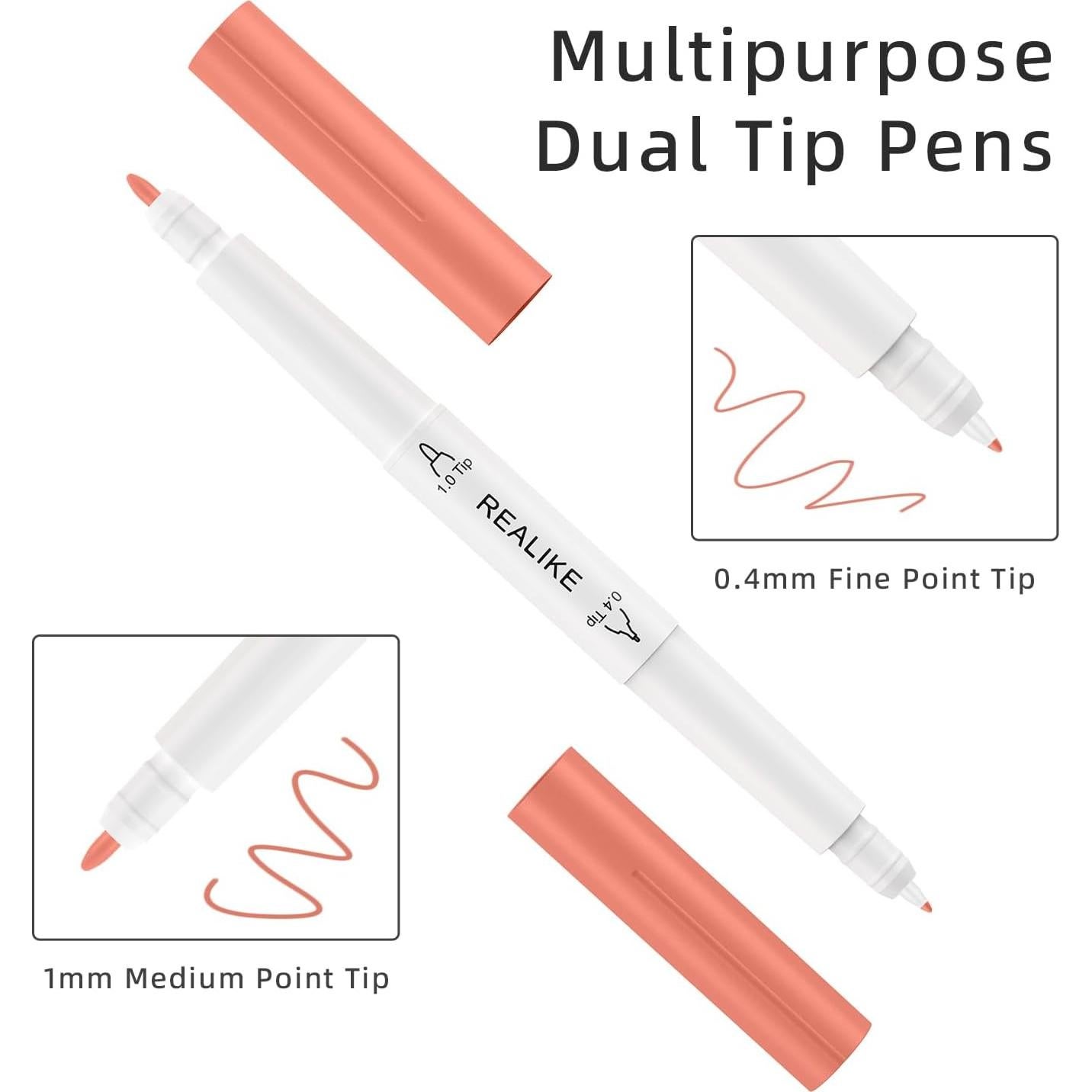 Marcadores Infusibles REALIKE Doble Punta 36 Pcs para Cricut