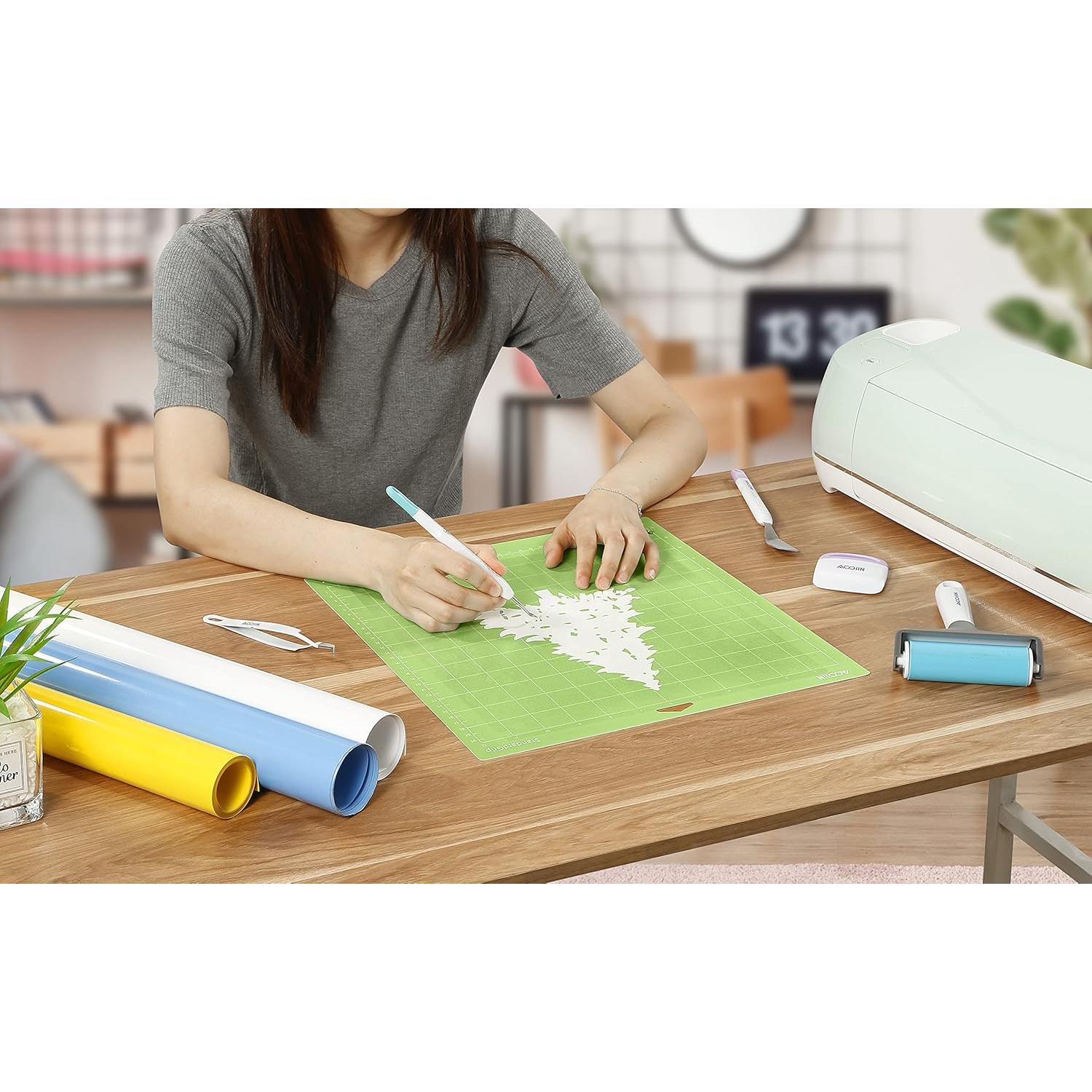 Alfombrilla de Corte AOOIIN para Cricut 30.48cm - 5 Piezas