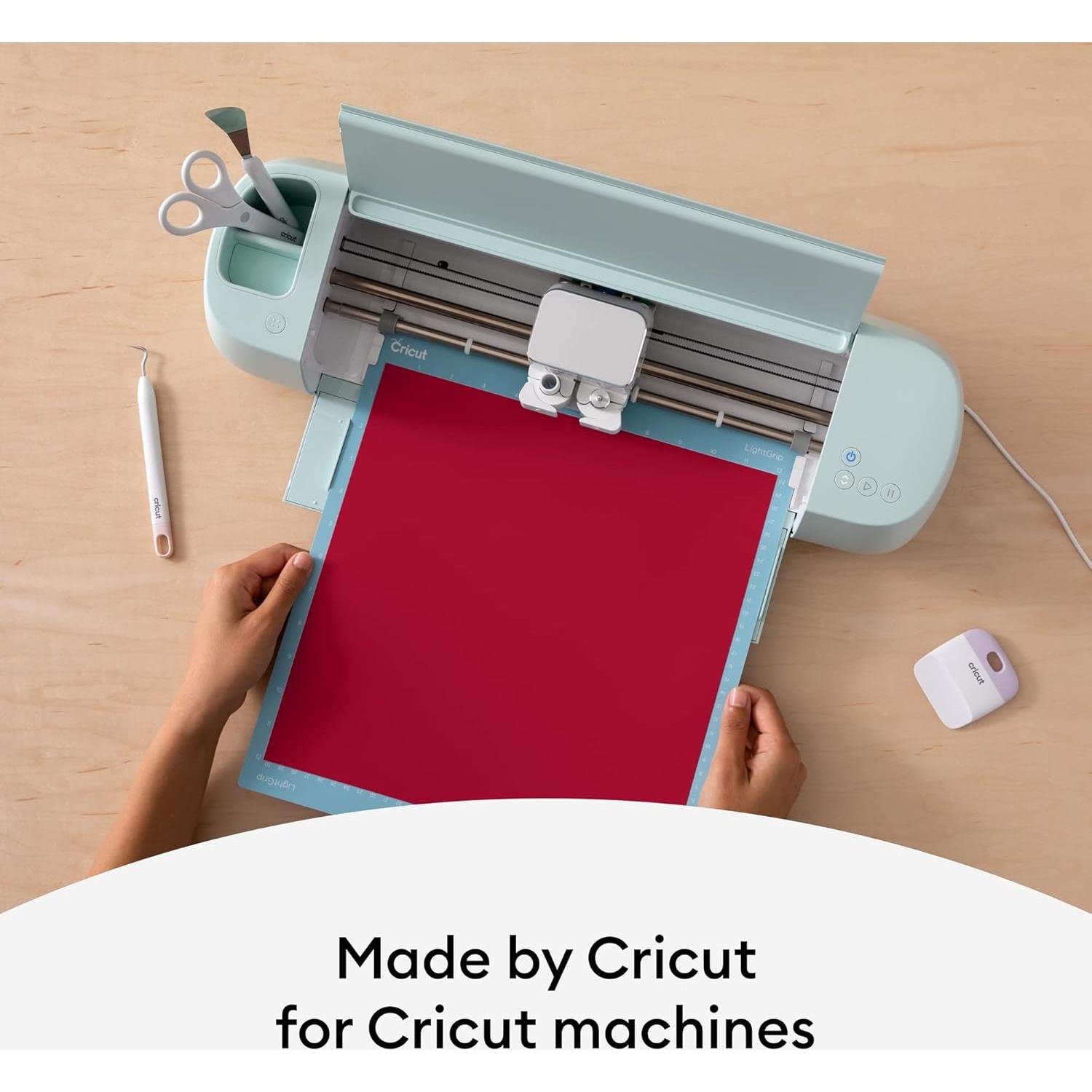 Vinilo de Transferencia Térmica Cricut Smart Iron On Rojo 3 Rollos