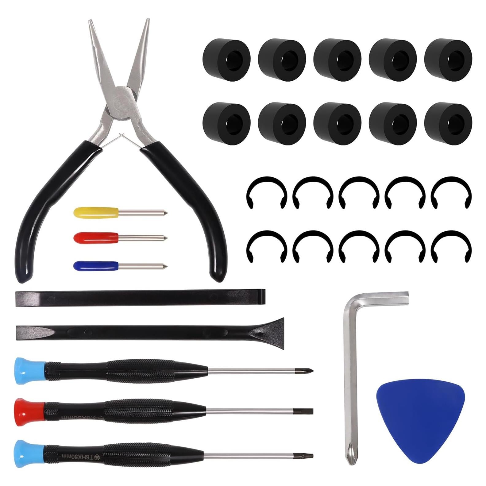 Rodillo de Goma Compatible Oudoly para Cricut Maker 3 - 6 Piezas