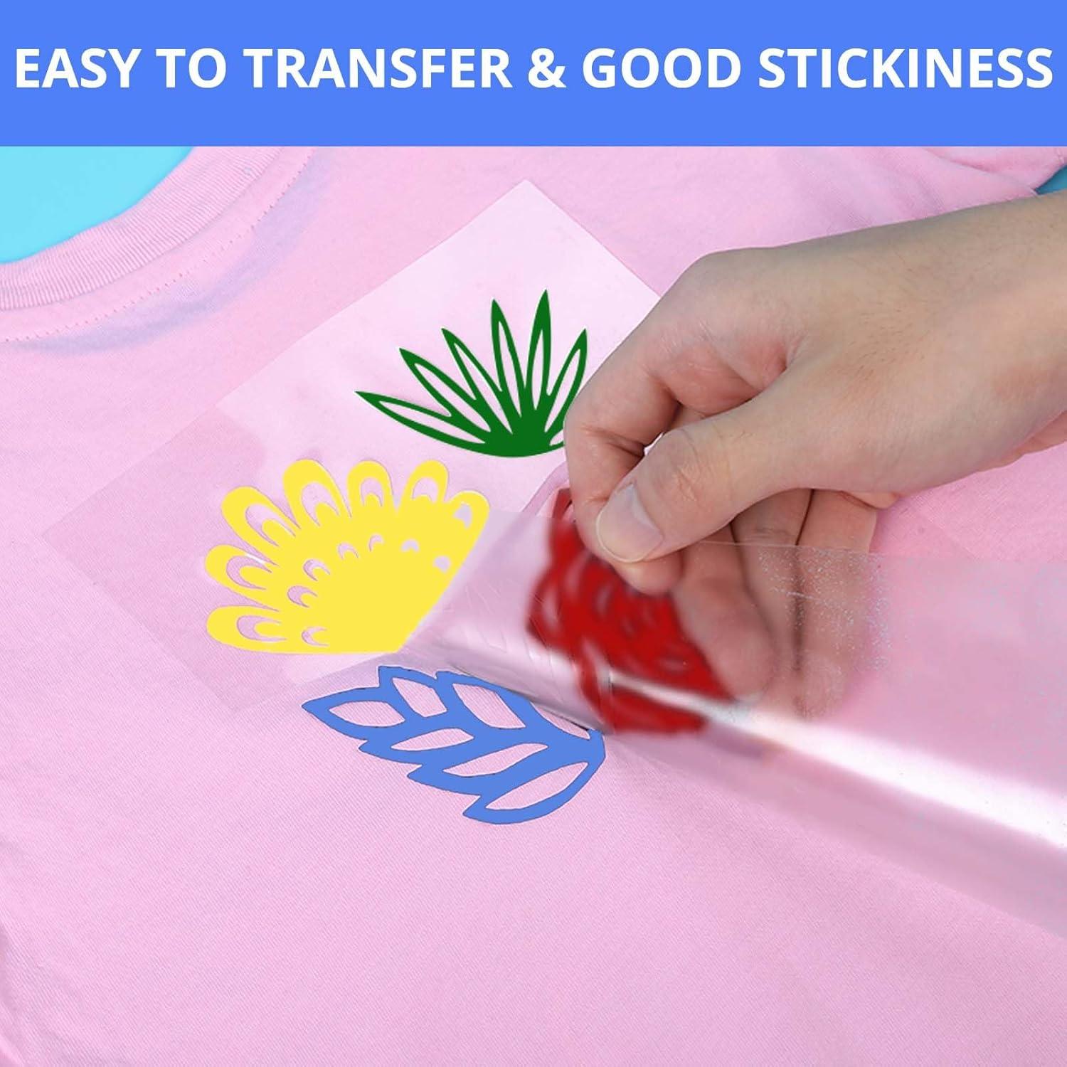 Paquete de Vinilo de Transferencia de Calor HTVRONT 47 Piezas 30x25 cm