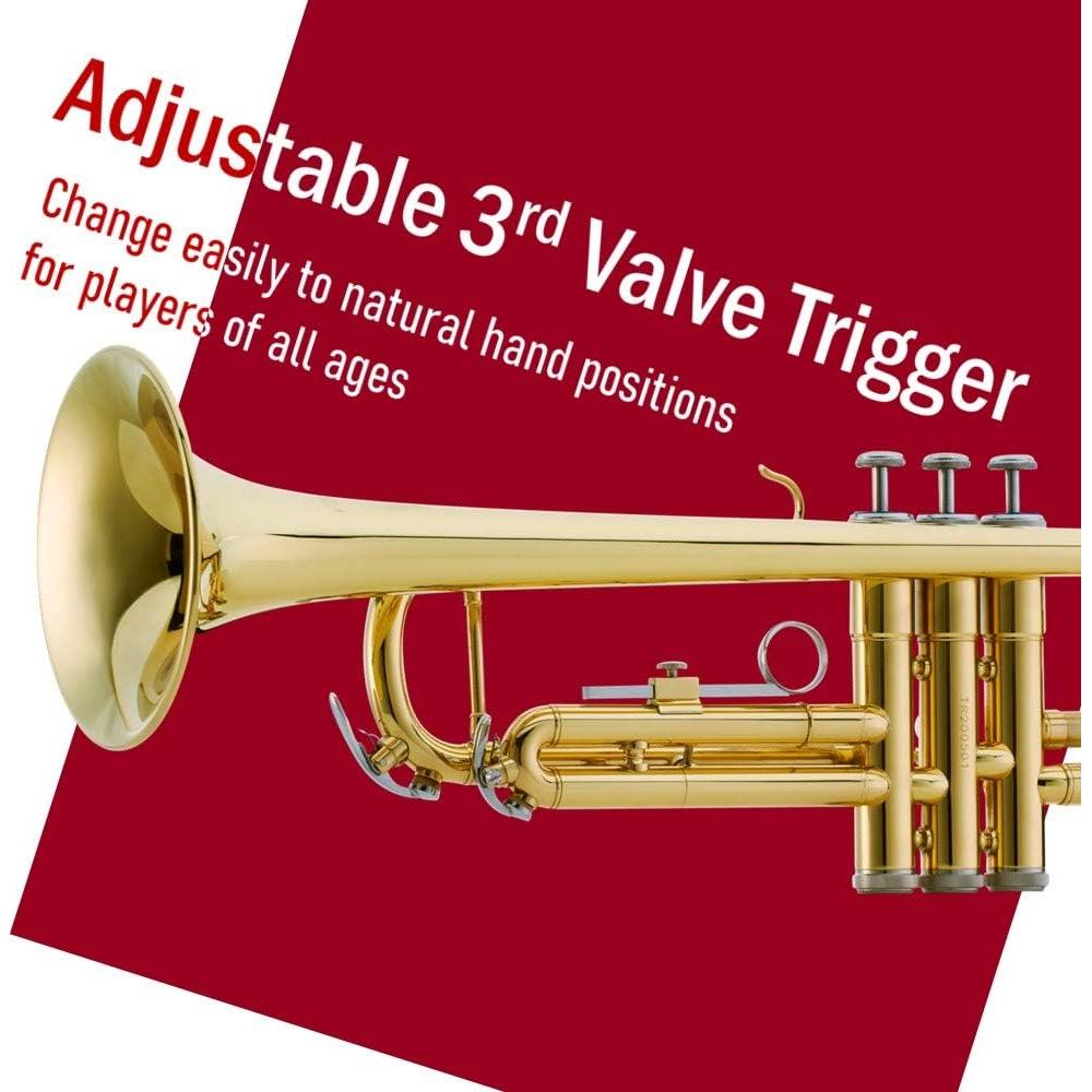Trompeta Bb Libretto Lacada en Oro para Estudiantes