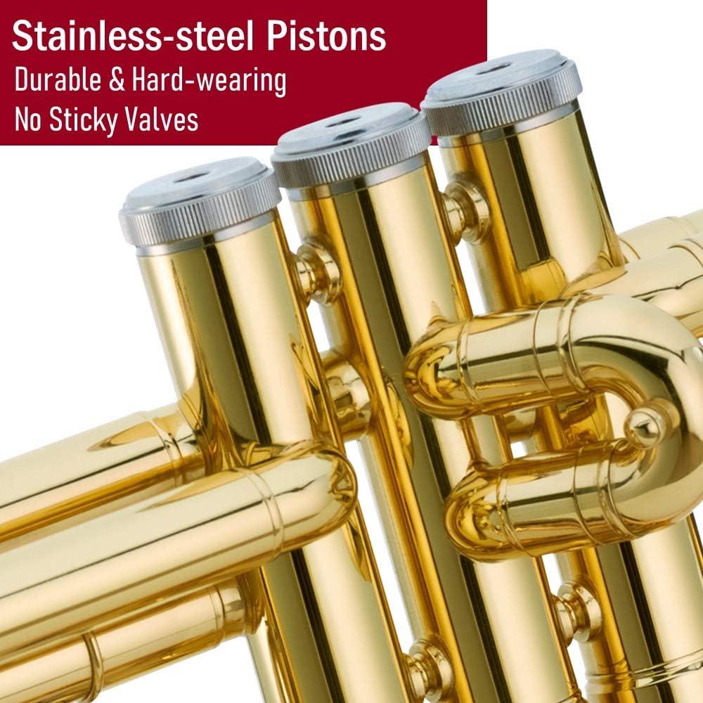 Trompeta Bb Libretto Lacada en Oro para Estudiantes