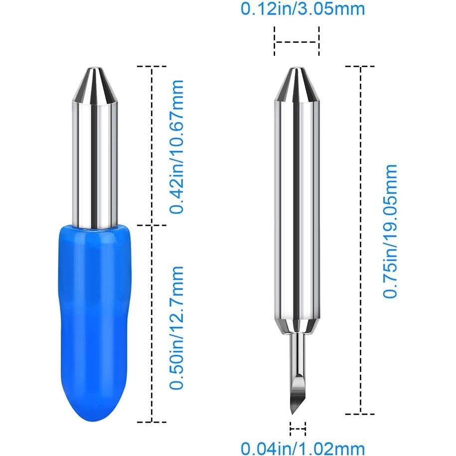 5 Cuchillas de Repuesto Mekote para Máquina Joy Xtra - Acero