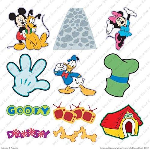 Cartucho Cricut Mickey y Amigos 29-0382 para Corte Creativo