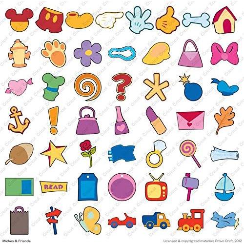 Cartucho Cricut Mickey y Amigos 29-0382 para Corte Creativo