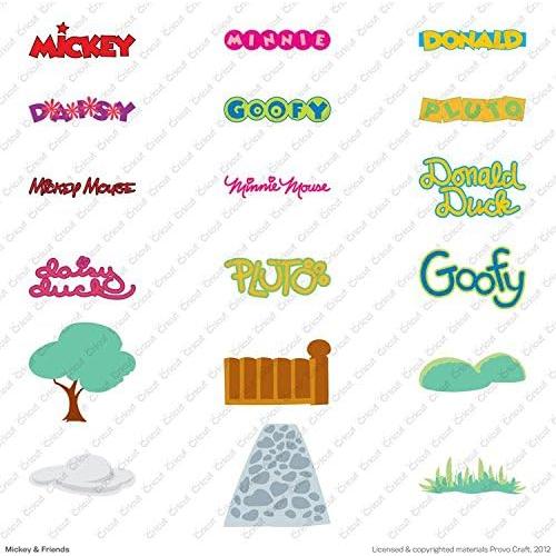 Cartucho Cricut Mickey y Amigos 29-0382 para Corte Creativo