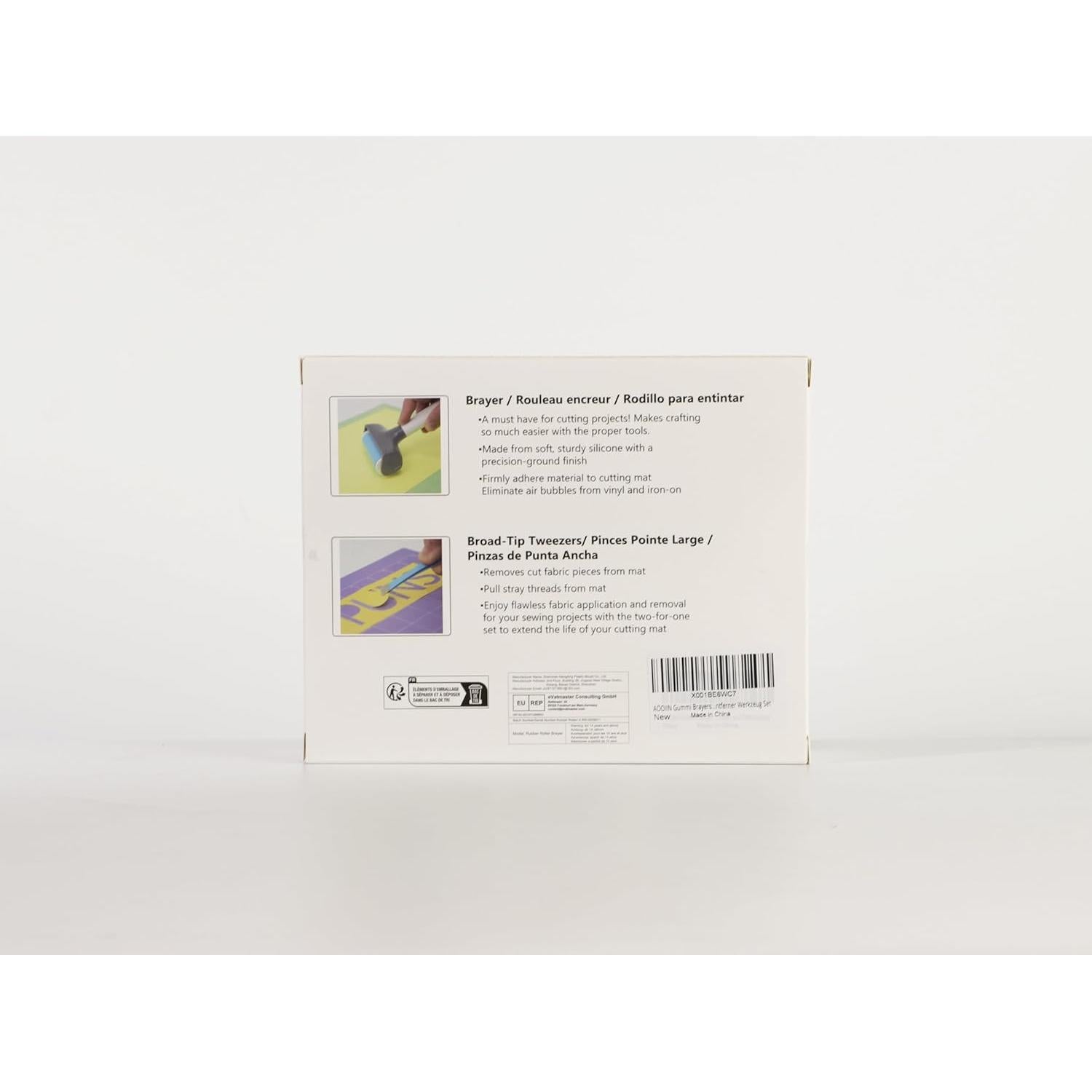 Rodillo de Goma AOOIIN y Herramientas para Manualidades