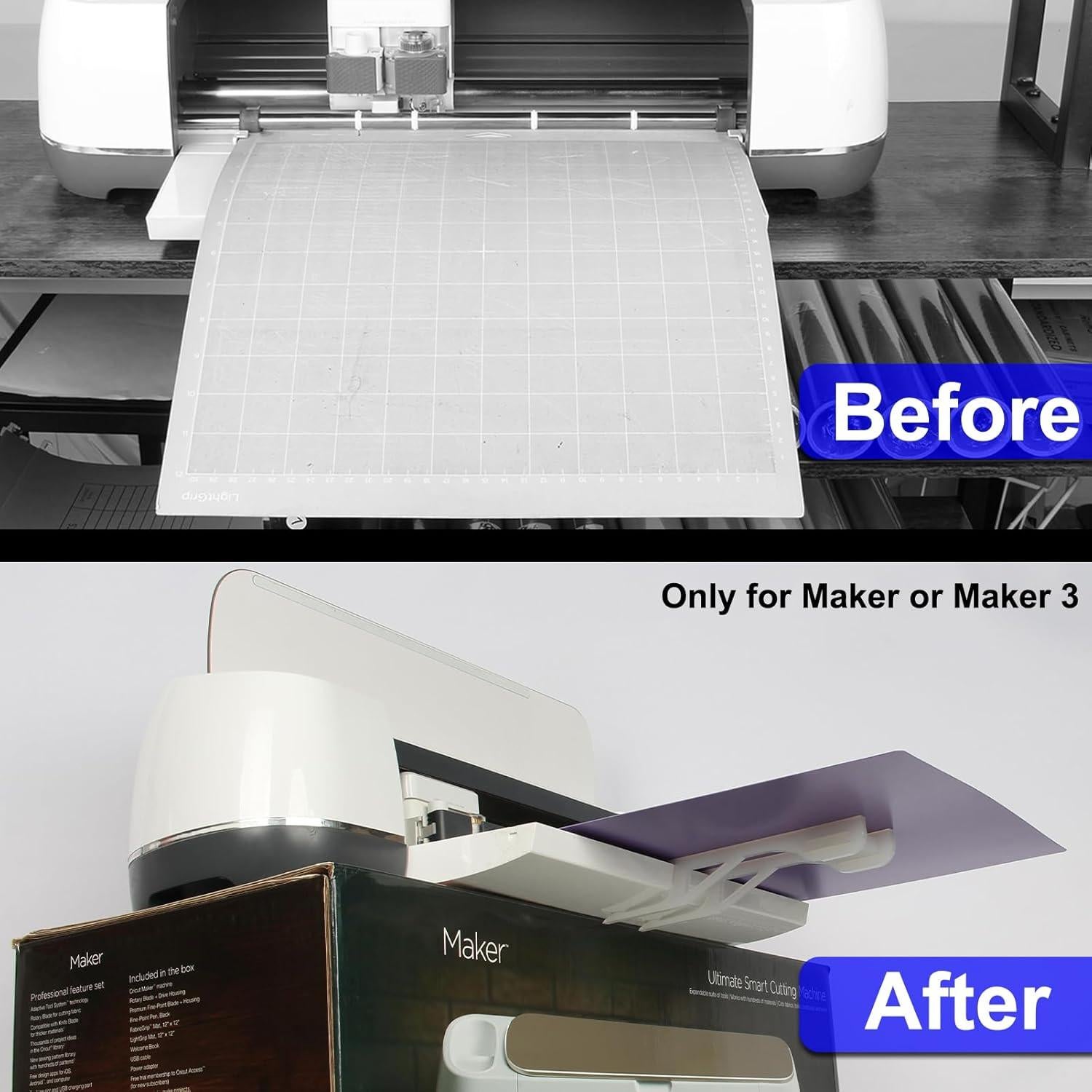 Bandeja de Extensión LOPASA para Cricut Maker 4 y 3