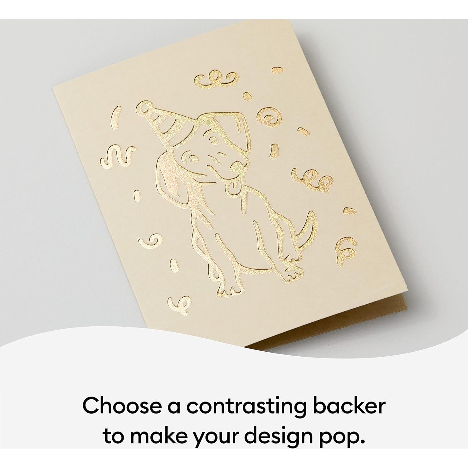 Cricut Cutaway Cards Neutros 18 unidades con sobres